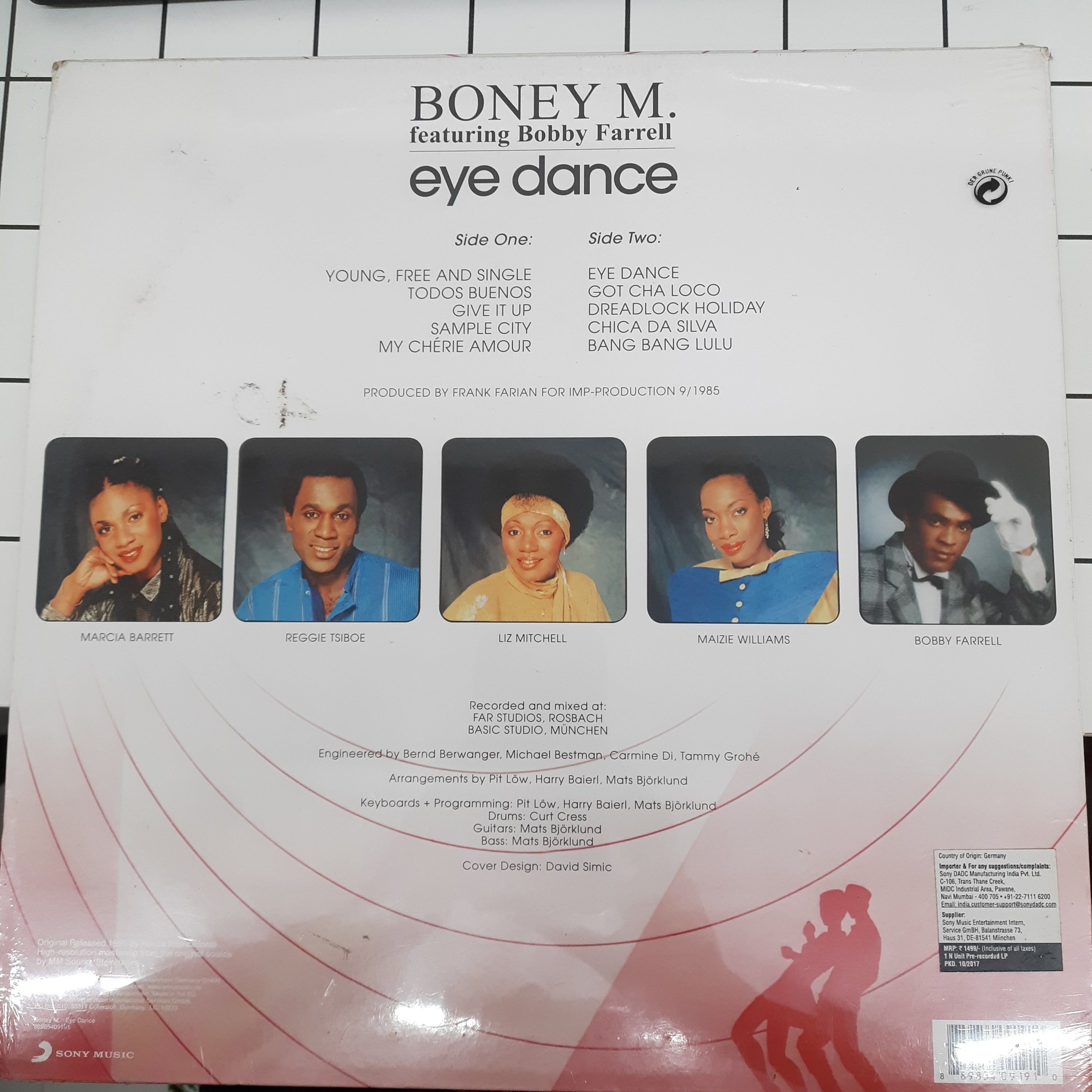 Boney M. - Eye Dance (Vinyl)