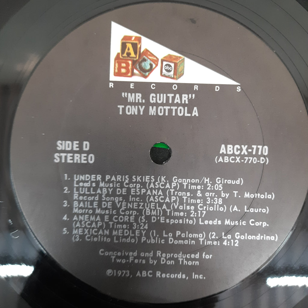 Tony Mottola - Mr. Guitar (Vinyl) (2 LP)