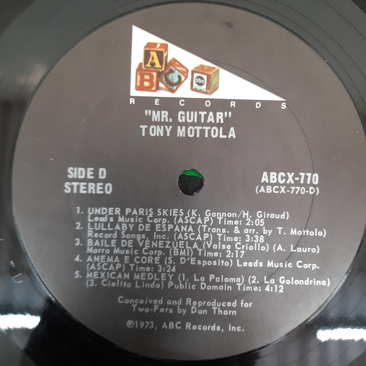 Tony Mottola - Mr. Guitar (Vinyl) (2 LP)