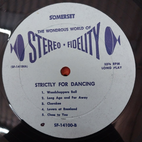 Statler Dance Orchestra, The - ... Strictly For Dancing (Vinyl)