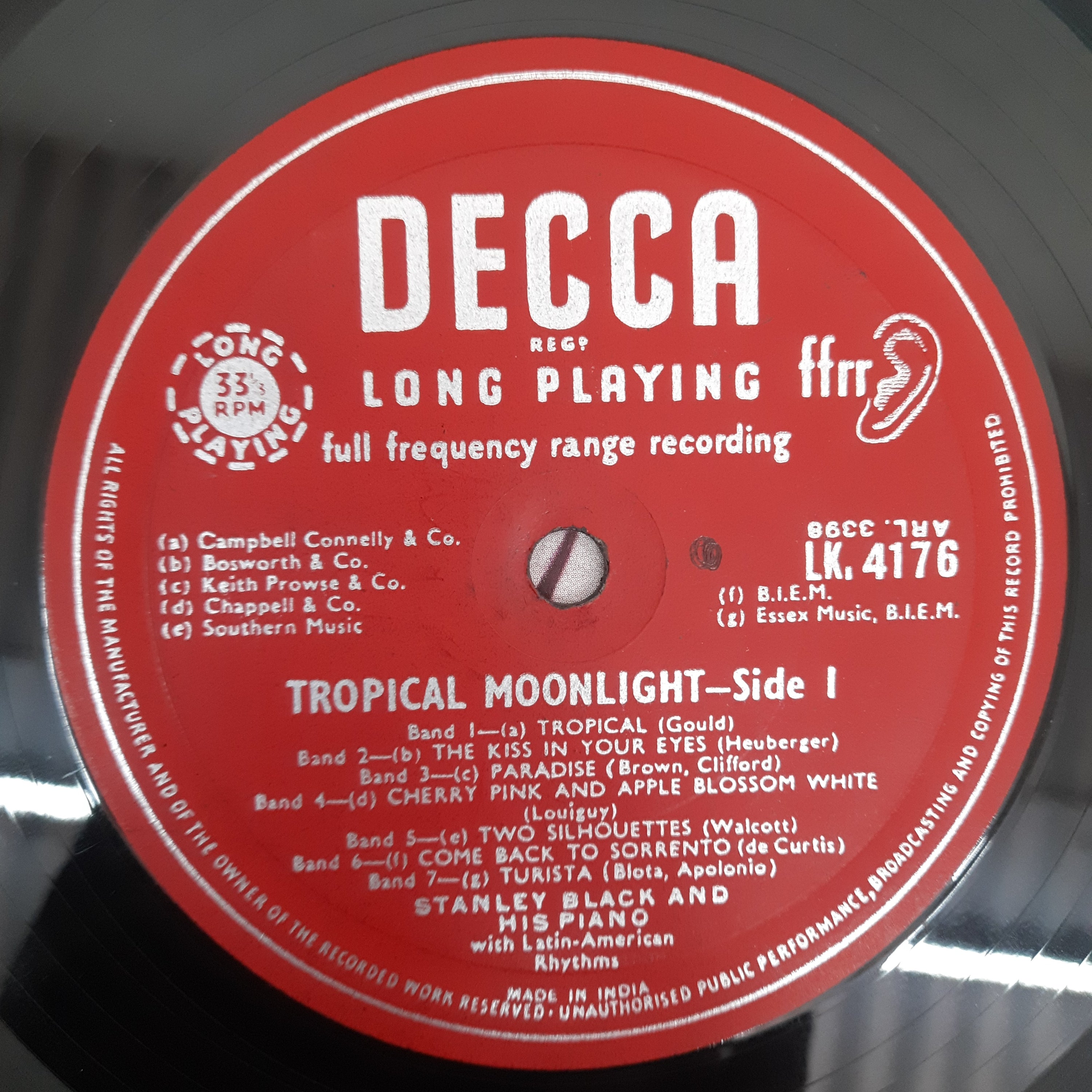 Stanley Black - Tropical Moonlight (Vinyl)