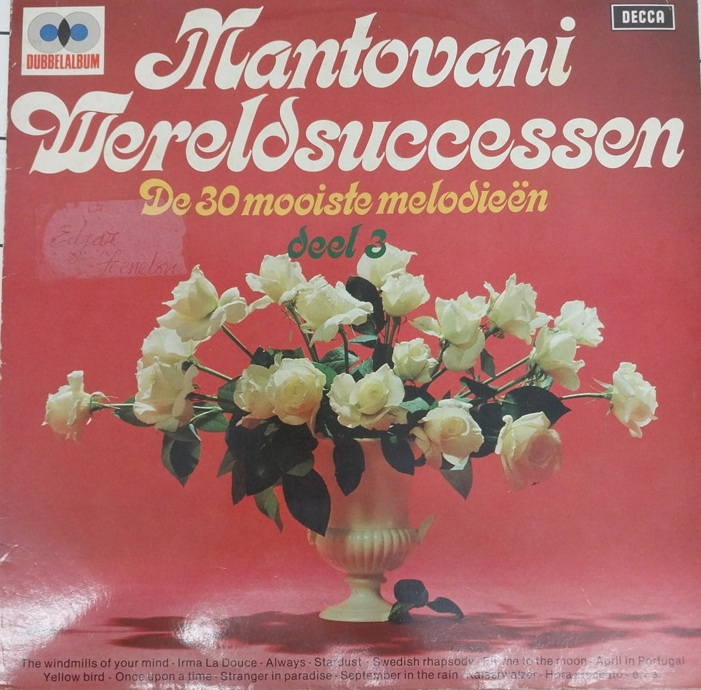 Mantovani - Wereldsuccessen Deel 3 - De 30 Mooiste Melodieën (Vinyl) (2)