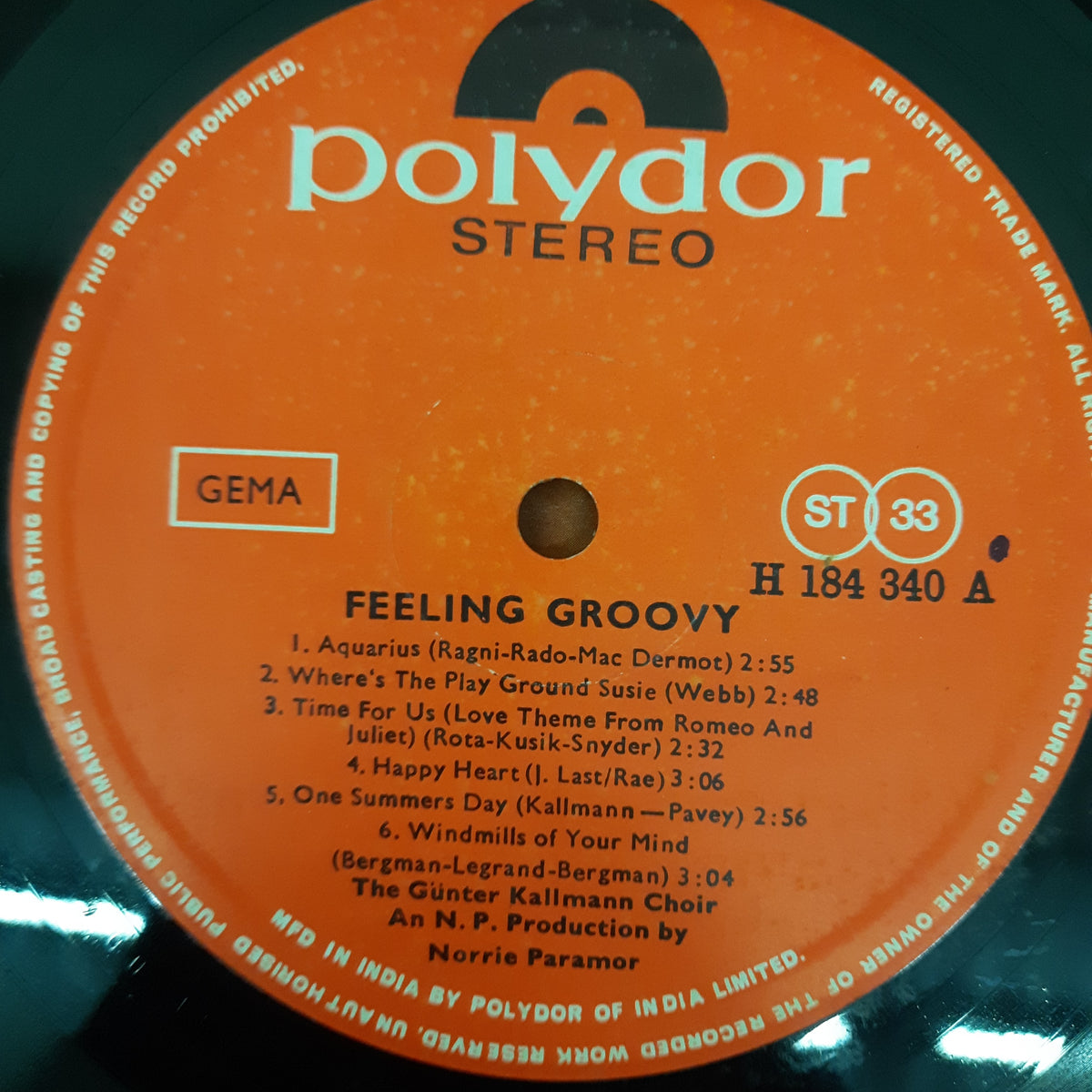 GÃ¼nter Kallmann Chor - Feeling Groovy (Vinyl)