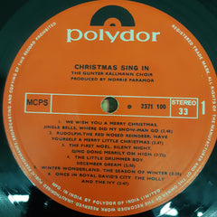 Günter Kallmann Chor - Christmas Sing-In With The Gunter Kallmann Choir (Vinyl)