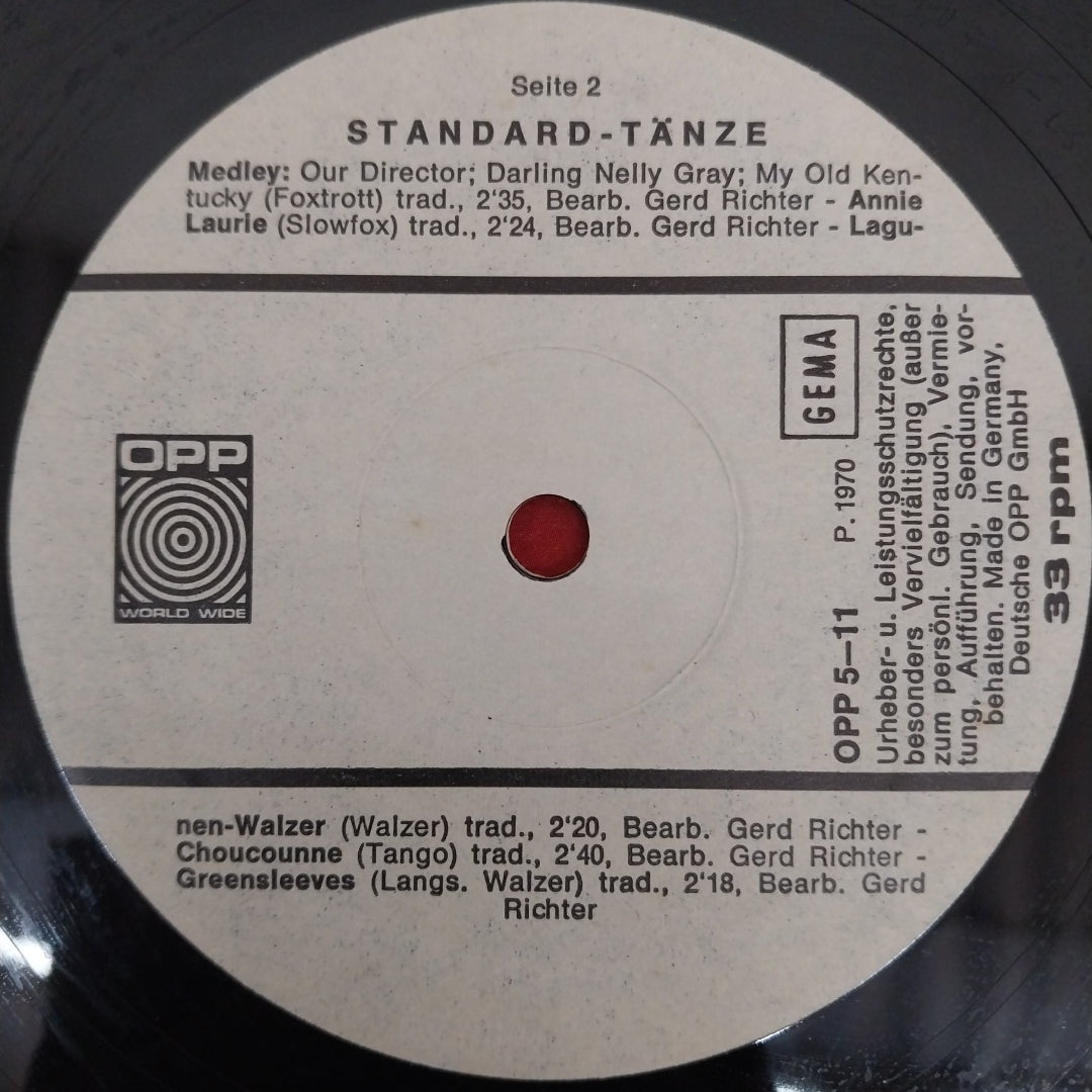 Gerd Richter Combo - Standard-TÃ¤nze (Vinyl)