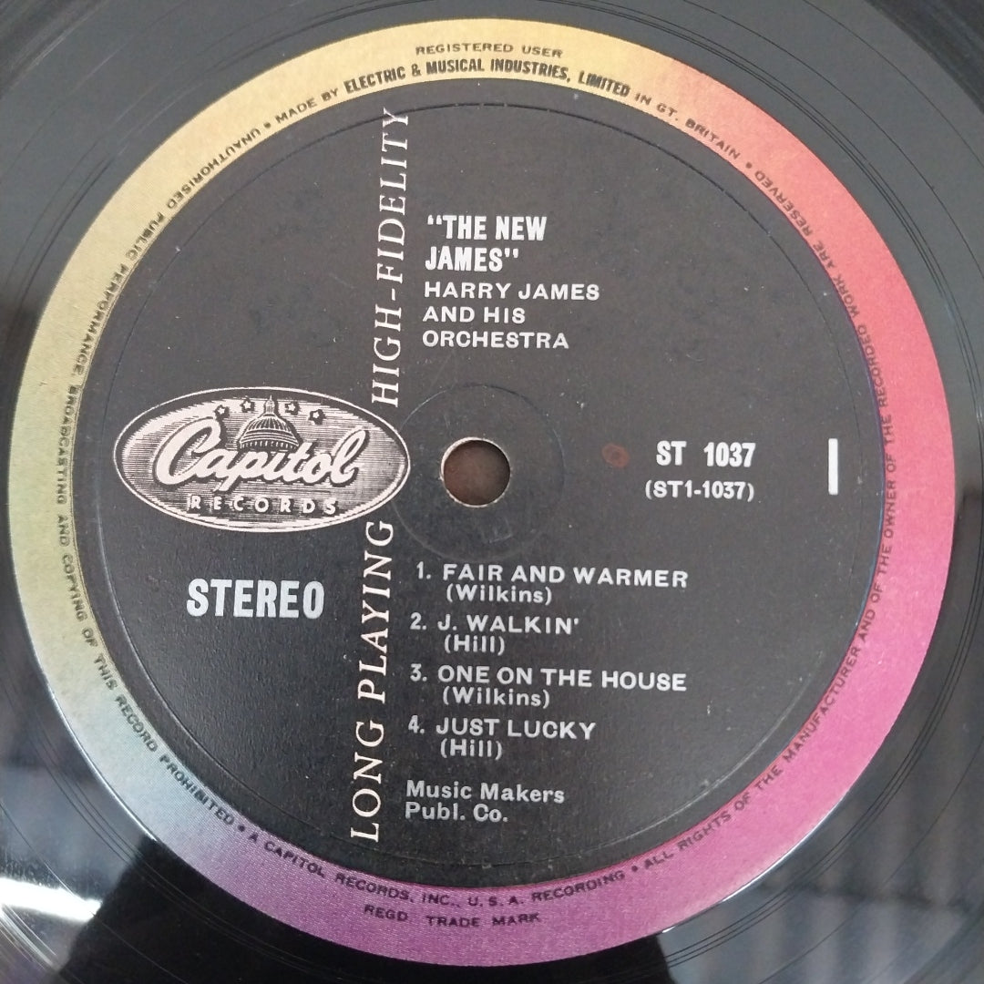 Harry James And His Orchestra - The New James (Vinyl)