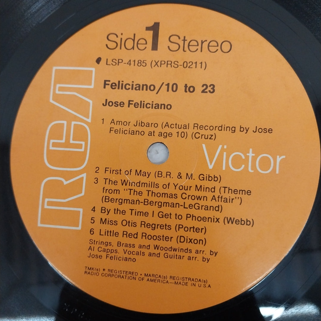 JosÃ© Feliciano - 10 To 23 (Vinyl)