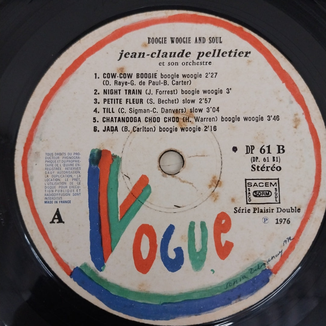 Jean-Claude Pelletier Et Son Orchestre - Boogie Woogie & Soul (Vinyl) (2)