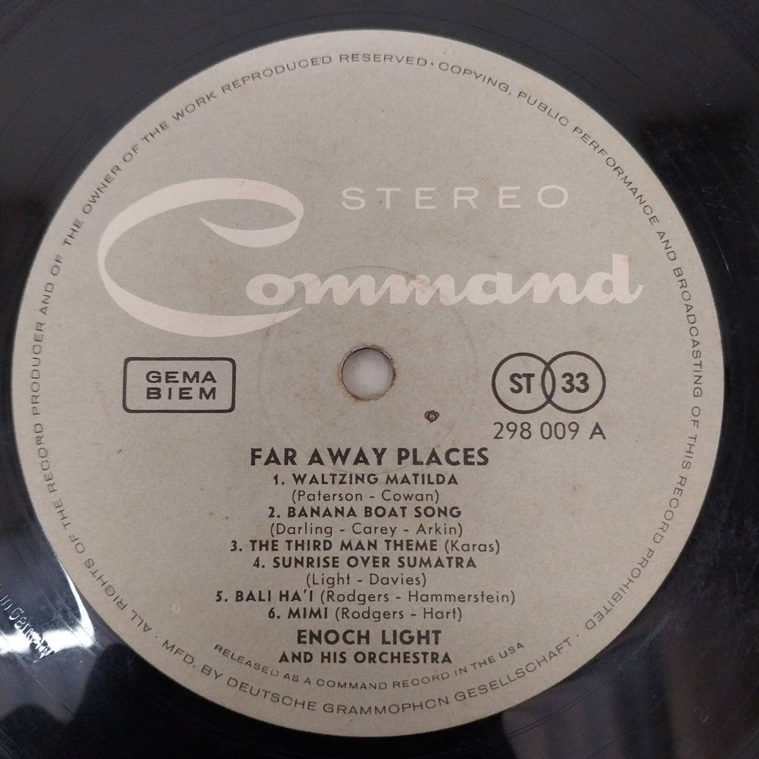 Enoch Light And His Orchestra - Far Away Places (Vinyl)