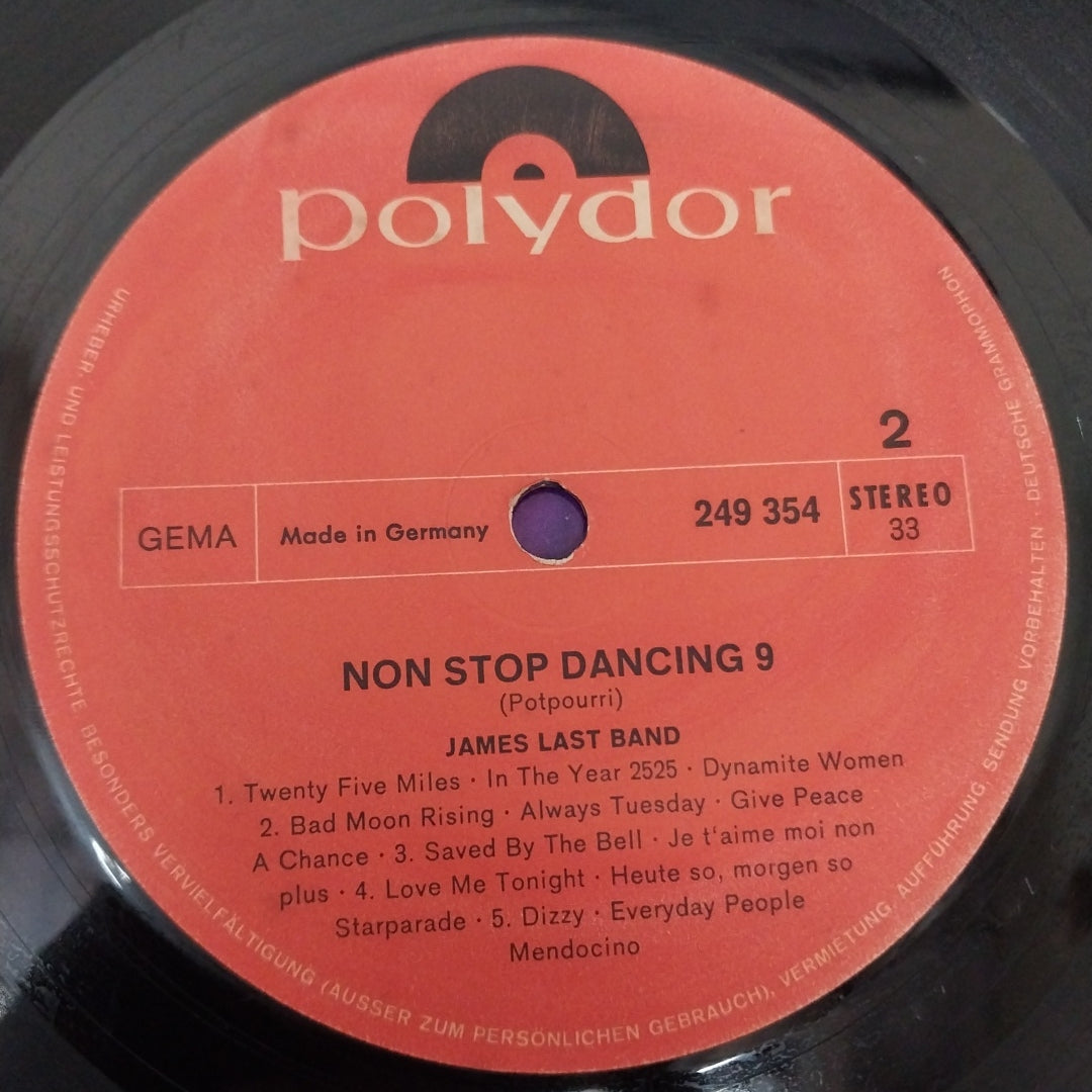 James Last - Non Stop Dancing 9 (Vinyl)