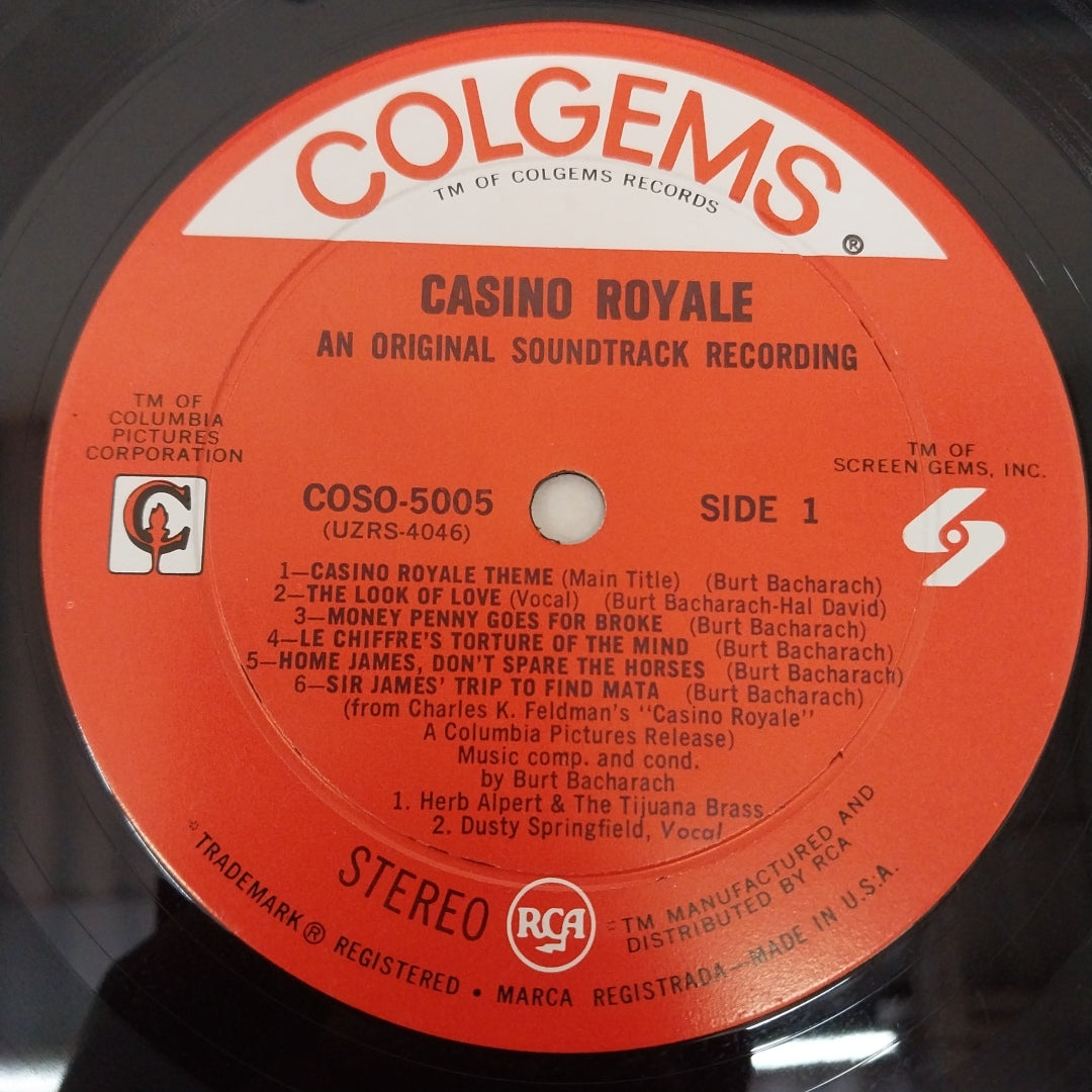 Burt Bacharach - Casino Royale ~ An Original Soundtrack Recording (Vinyl)