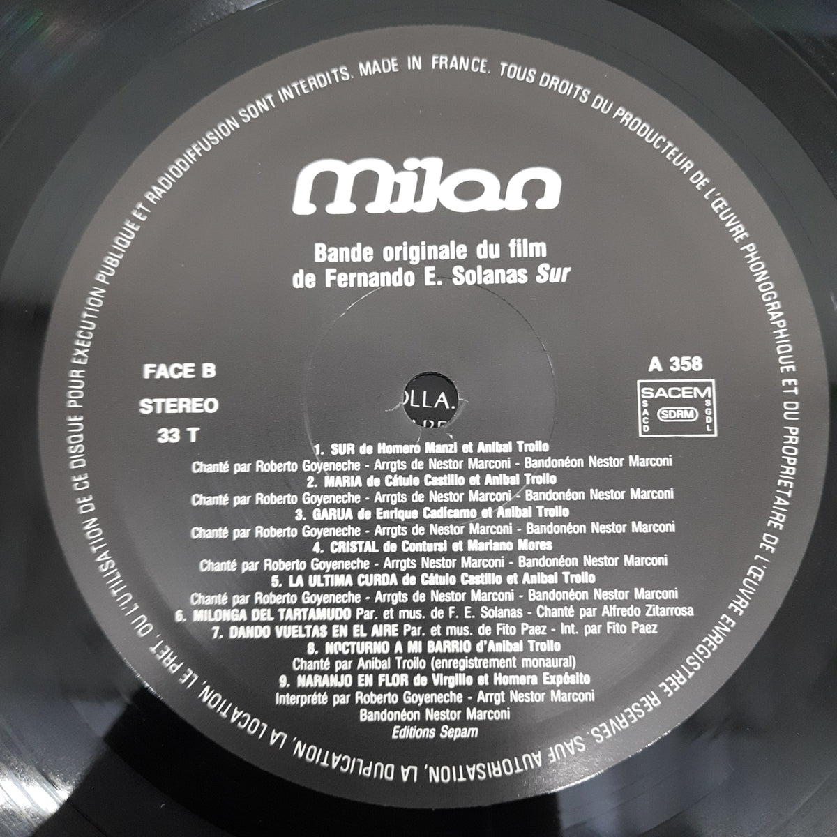 Astor Piazzolla - Sur (Una Pelicula Para Llevar En El Corazon) (Vinyl)