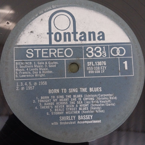 Shirley Bassey - Born To Sing The Blues (Vinyl)