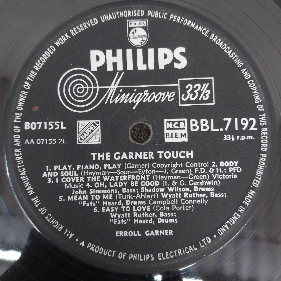 Erroll Garner - The Garner Touch (Vinyl)