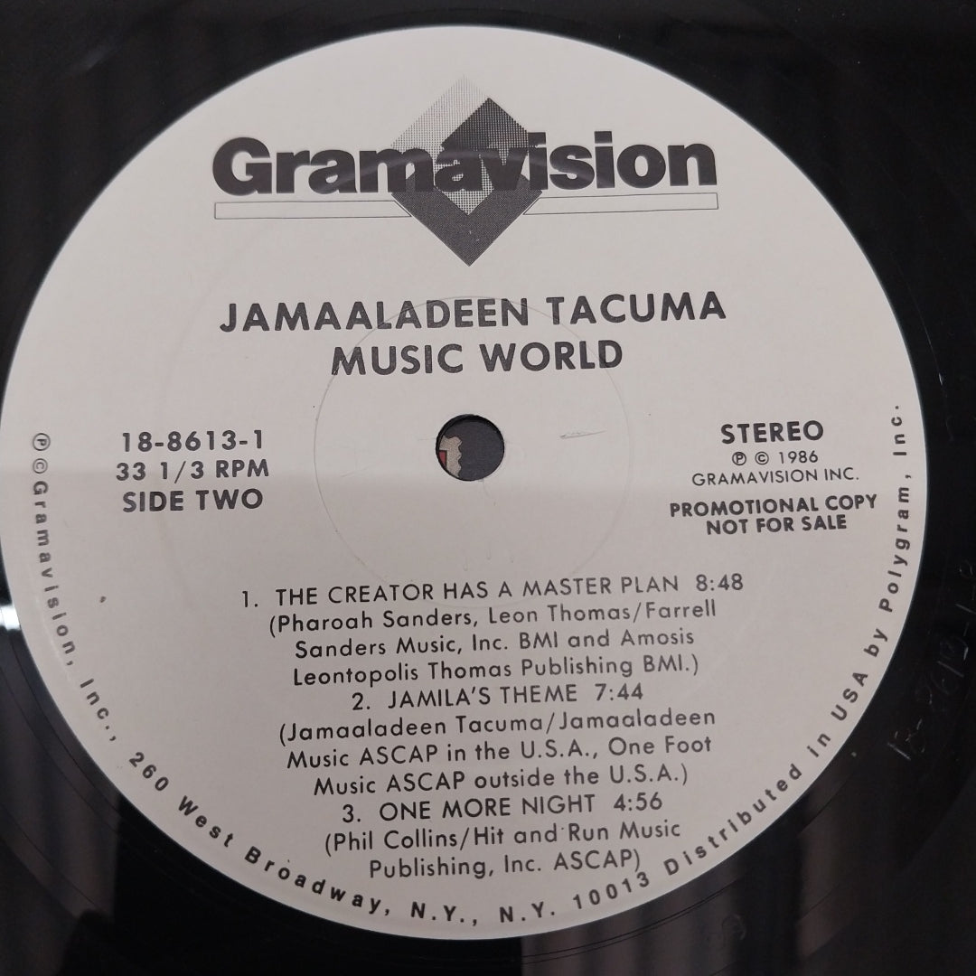 Jamaaladeen Tacuma - Music World (Vinyl)