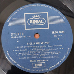 Frans Van Bergen - Violin On Velvet (Vinyl)