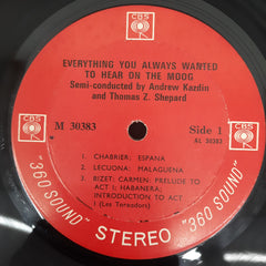 Mighty Moog, The - Everything You Always Wanted To Hear On The Moog (But Were Afraid To Ask For) (Vinyl)