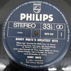 Barry White - Barry White's Greatest Hits (Vinyl)