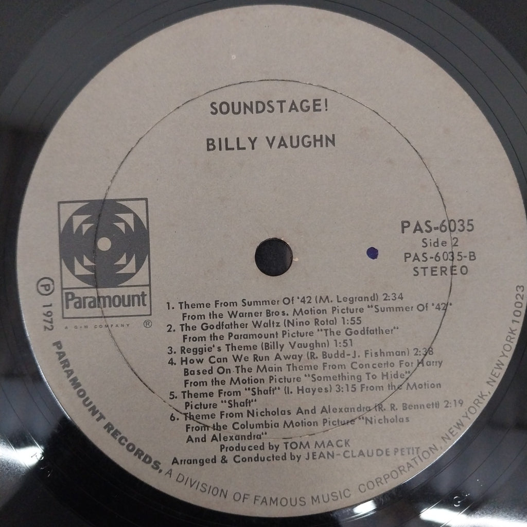 Billy Vaughn - Soundstage! (Vinyl)