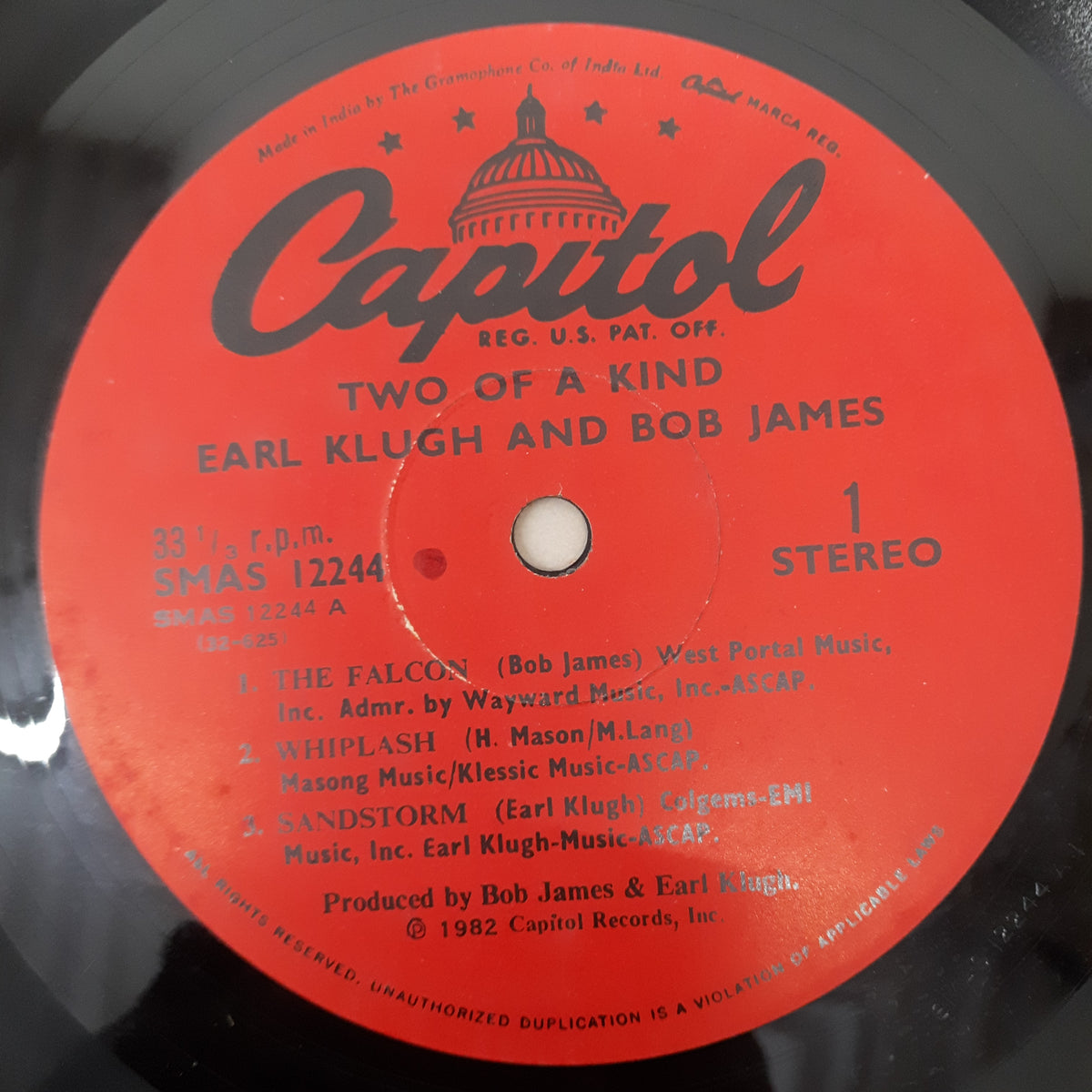 Earl Klugh And Bob James - Two Of A Kind (Vinyl)