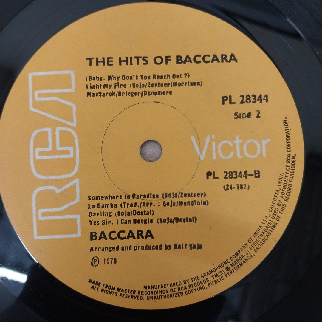 Baccara – The Hits Of Baccara (Vinyl)