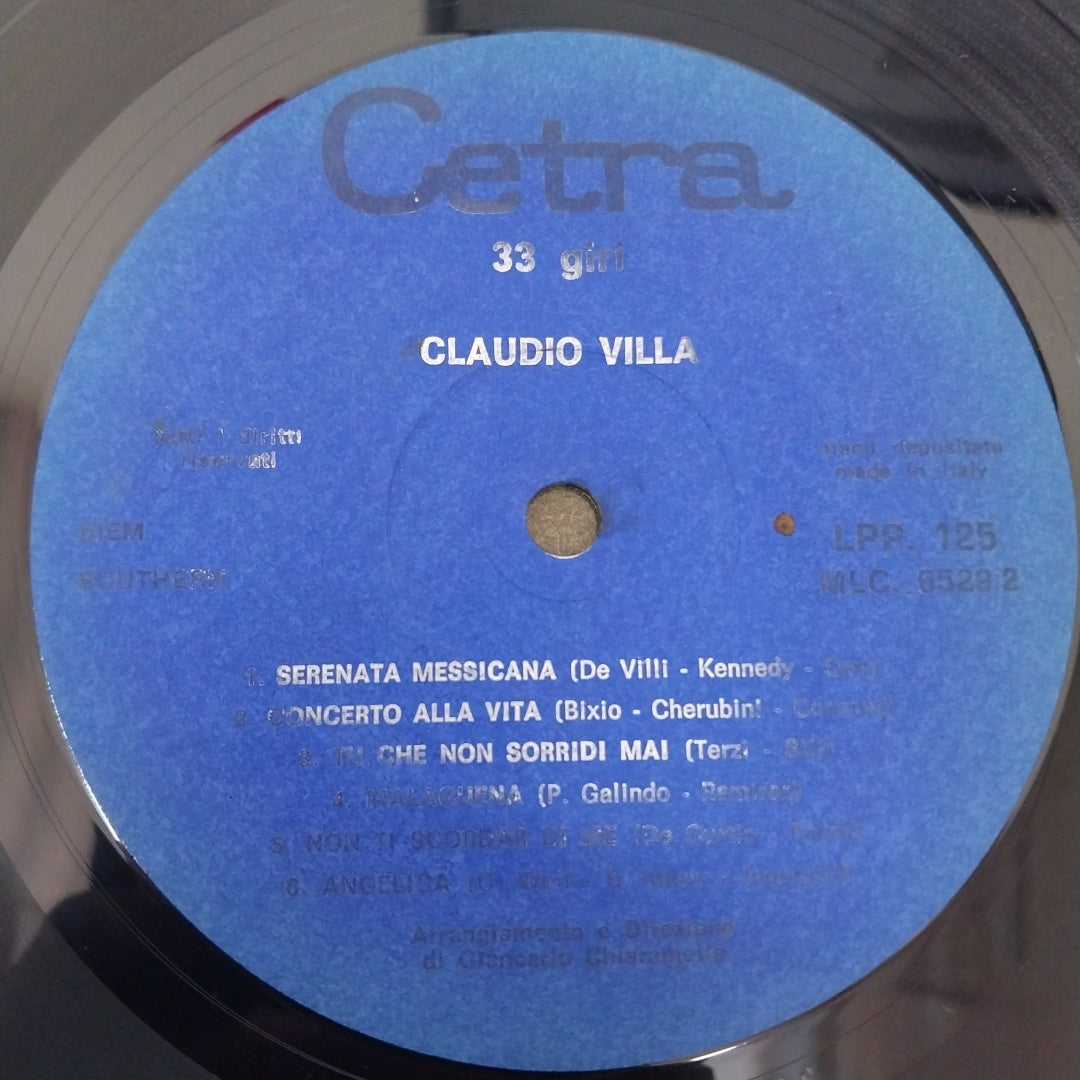 Claudio Villa - Claudio Villa (Vinyl)