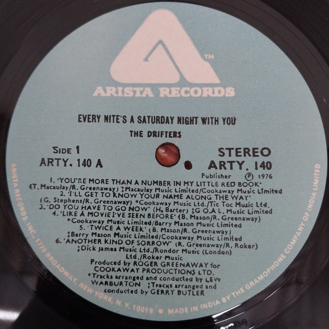 Drifters, The - Every Nite's A Saturday Night (Vinyl)