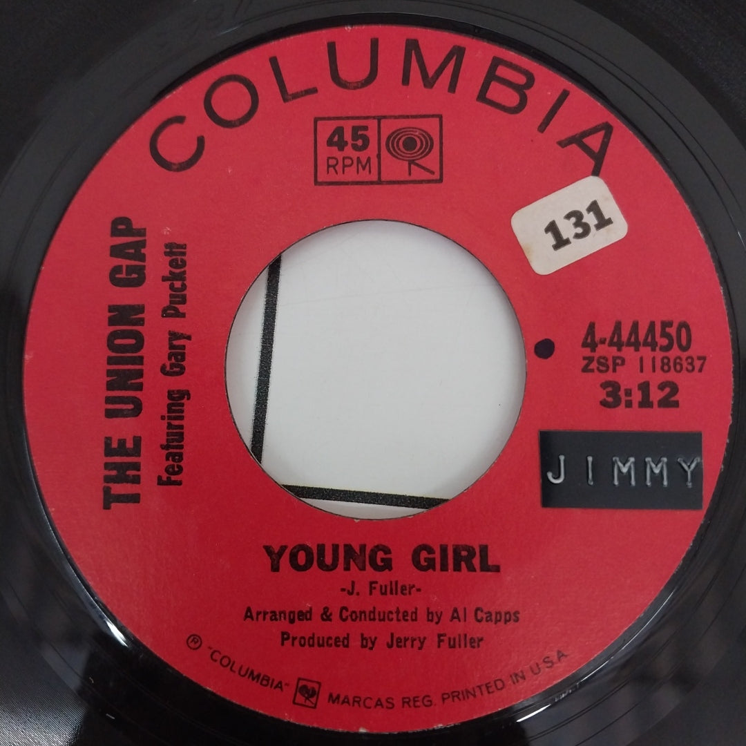 Gary Puckett & The Union Gap - Young Girl  (45-RPM)