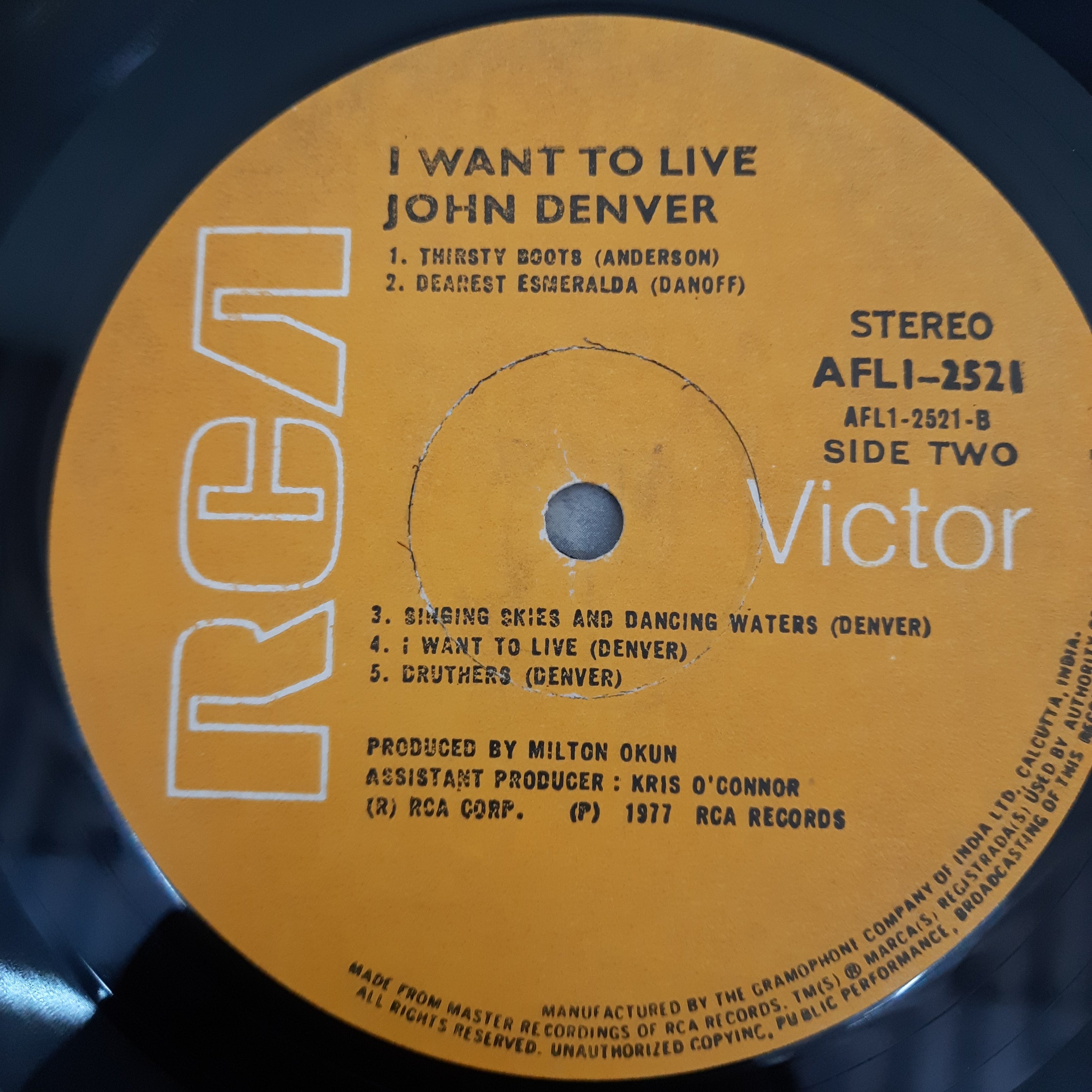 John Denver - I Want To Live (Vinyl)