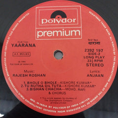 Rajesh Roshan - Yaarana (Vinyl)