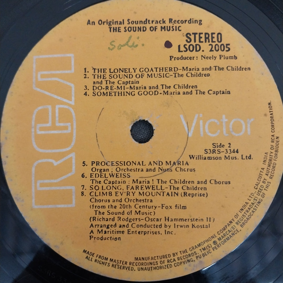 Rodgers & Hammerstein / Julie Andrews, Christopher Plummer, Irwin Kostal - (Vinyl)