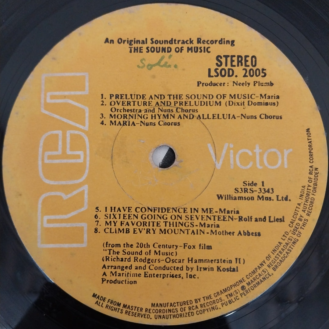 Rodgers & Hammerstein / Julie Andrews, Christopher Plummer, Irwin Kostal - (Vinyl)