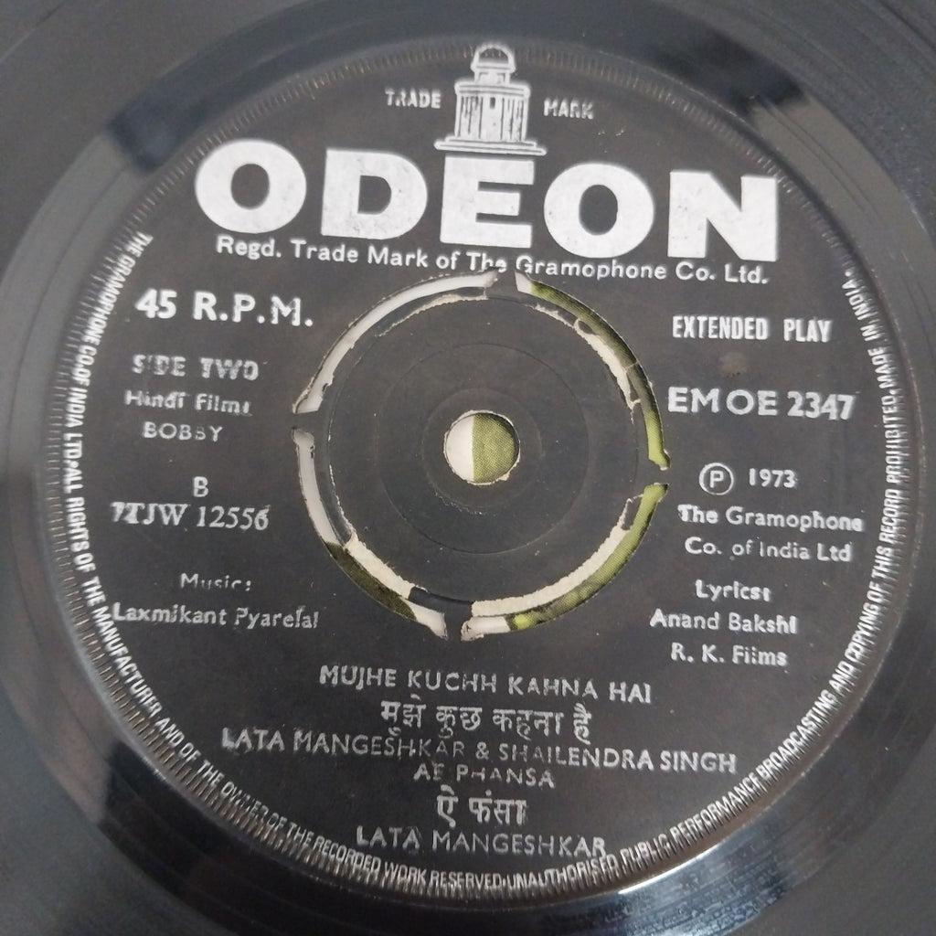 Laxmikant-Pyarelal - Bobby (45-RPM)