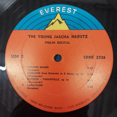 Jascha Heifetz - The Young Jascha Heifetz Violin Recital (Vinyl)