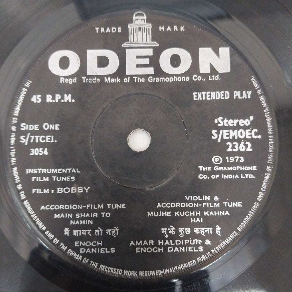 Enoch Daniels And His Orchestra - Bobby (45-RPM)
