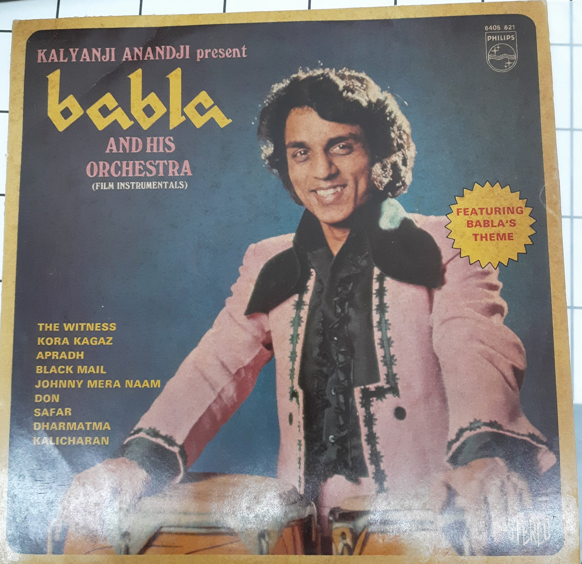 Babla & His Orchestra - Kalyanji Anandji Present Babla And His Orchestra (Film Instrumentals) (Vinyl)