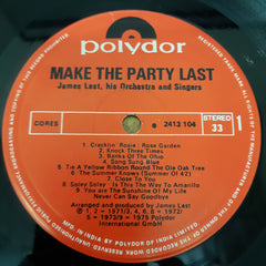 James Last - Make The Party Last - 25 All Time Great Hits (Vinyl)