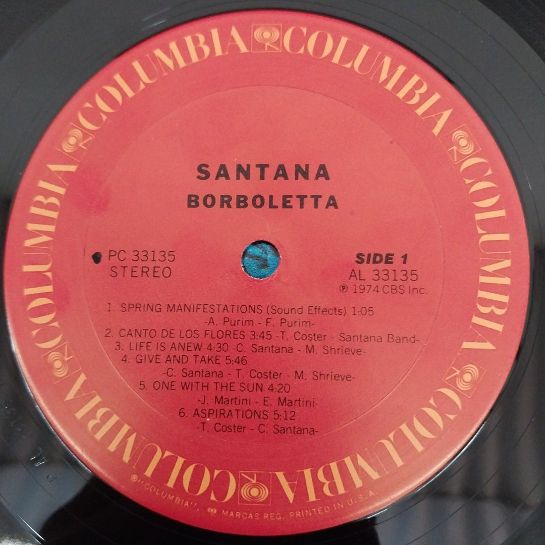 Santana - Borboletta (Vinyl)