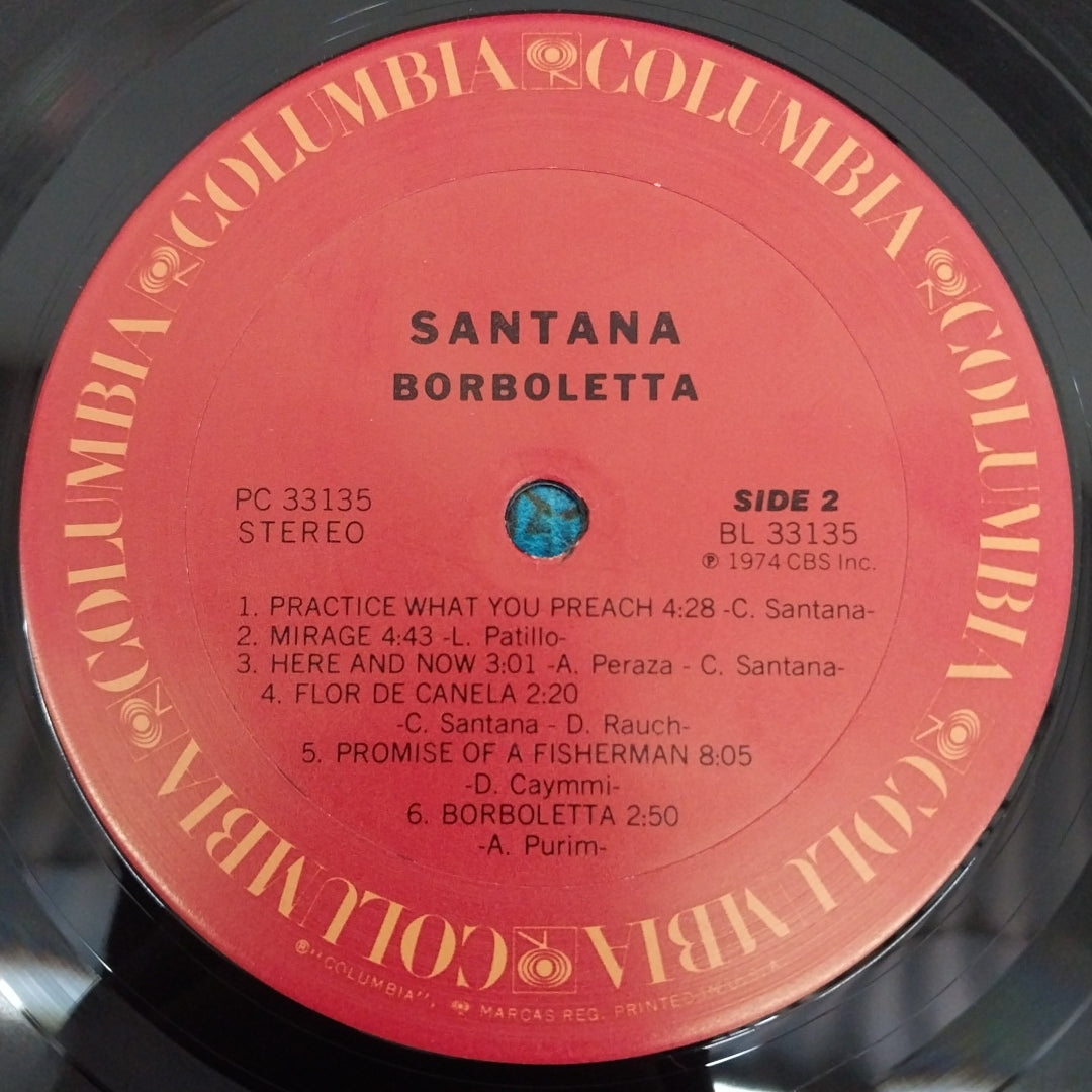 Santana - Borboletta (Vinyl)