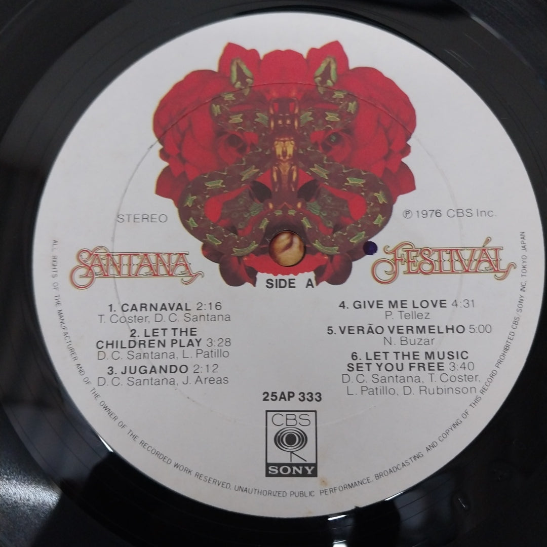 Santana - Festival (Vinyl)