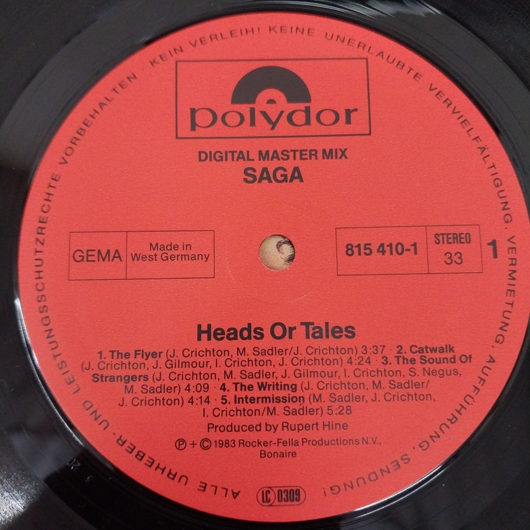 Saga (3) - Heads Or Tales (Vinyl)