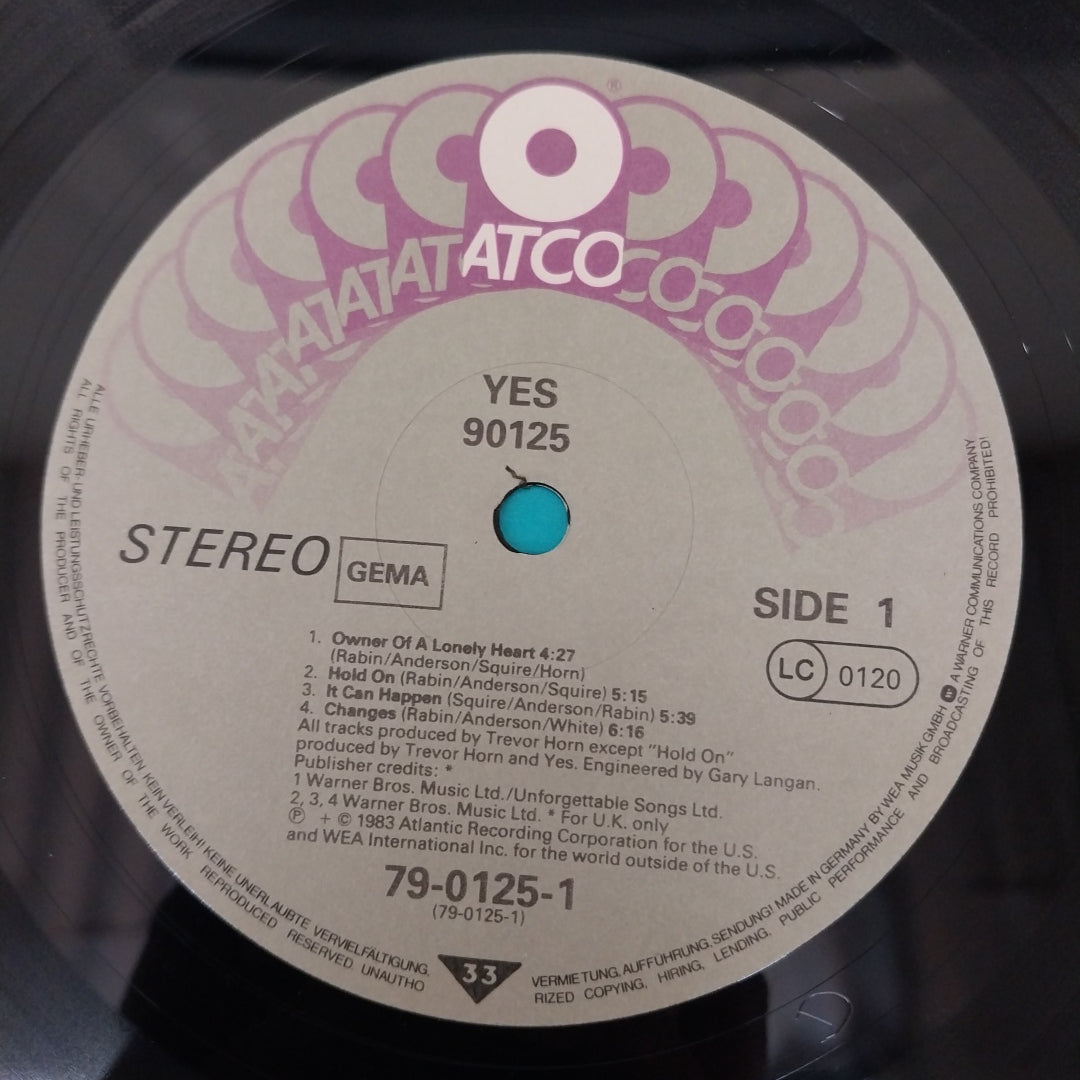 Yes - 90125 (Vinyl)