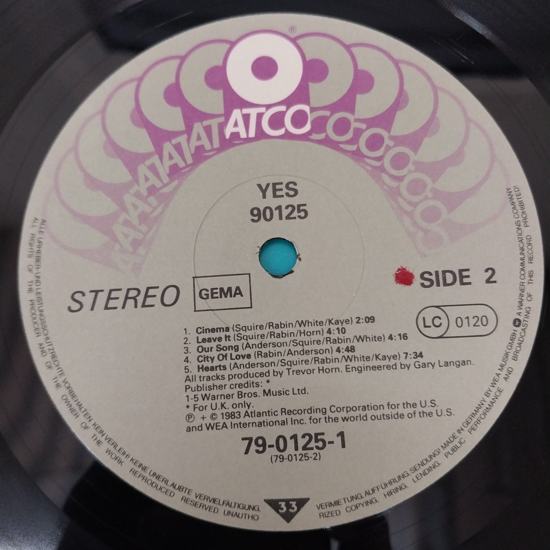 Yes - 90125 (Vinyl)