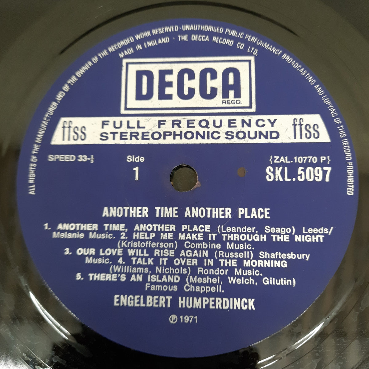 Engelbert Humperdinck - Another Time, Another Place (Vinyl)