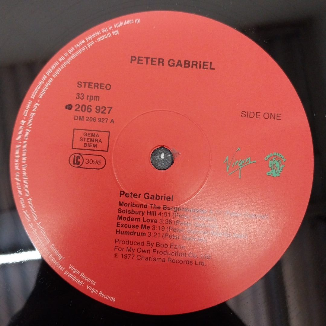 Peter Gabriel - Peter Gabriel (Vinyl)