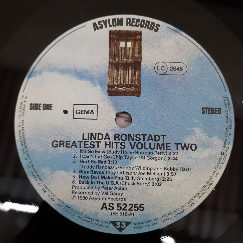 Linda Ronstadt - Greatest Hits Volume Two (Vinyl)