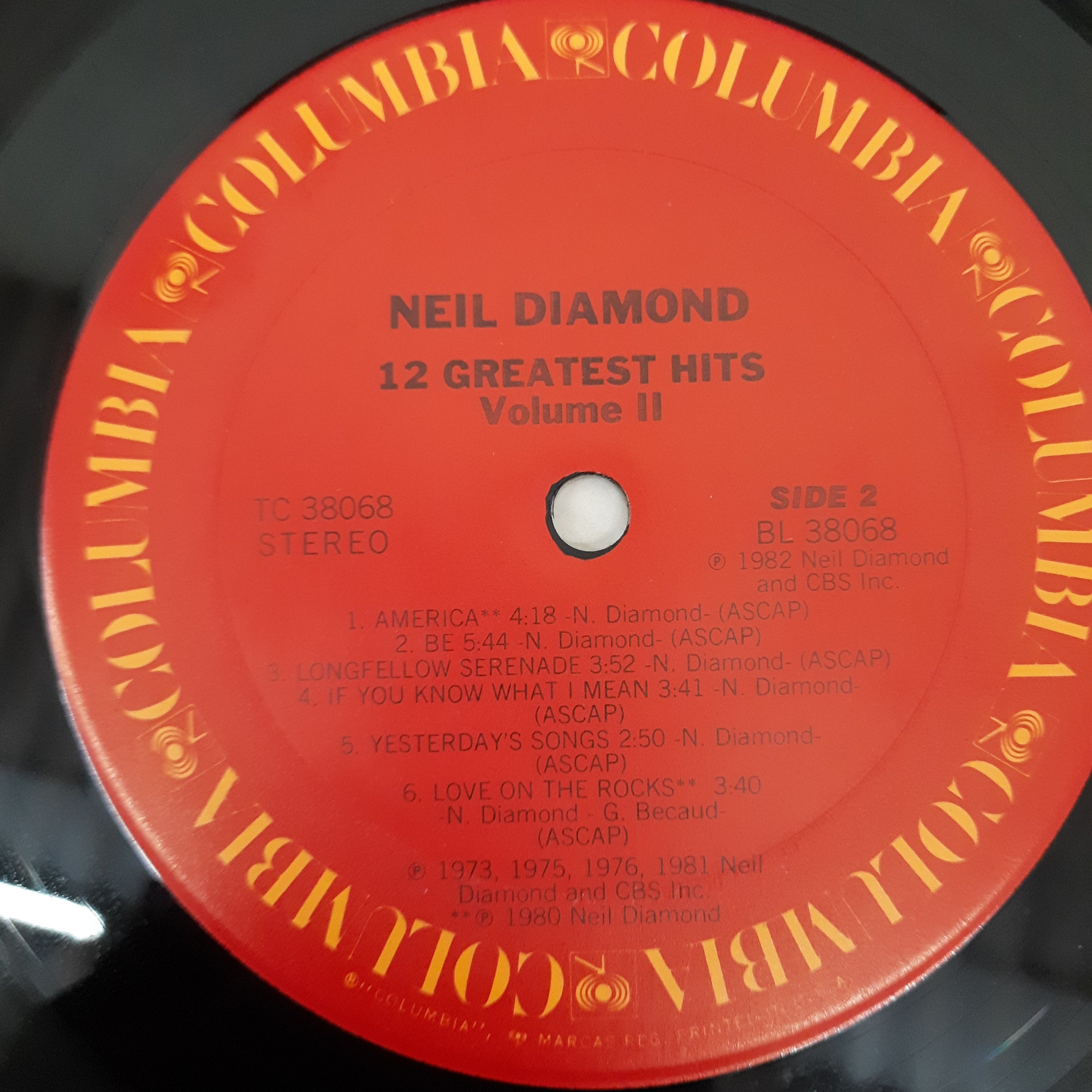 Neil Diamond - 12 Greatest Hits, Vol. II (Vinyl)