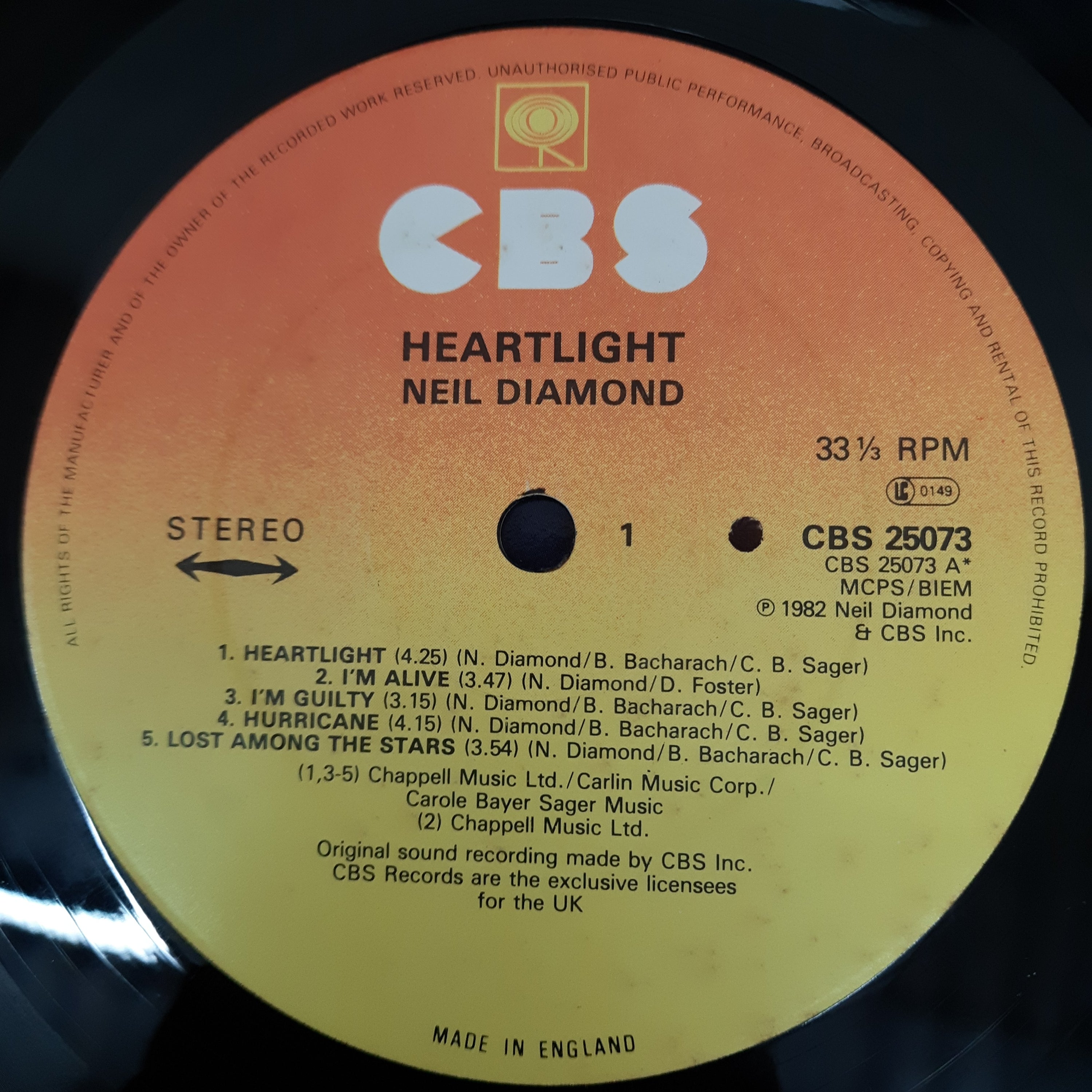 Neil Diamond - Heartlight (Vinyl)