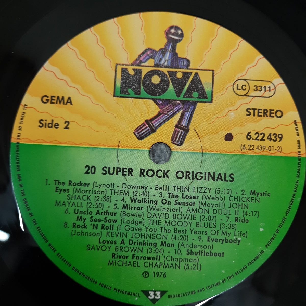Various - 20 Super Rock Originals (Vinyl)