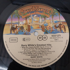 Barry White - Barry White's Greatest Hits (Vinyl)